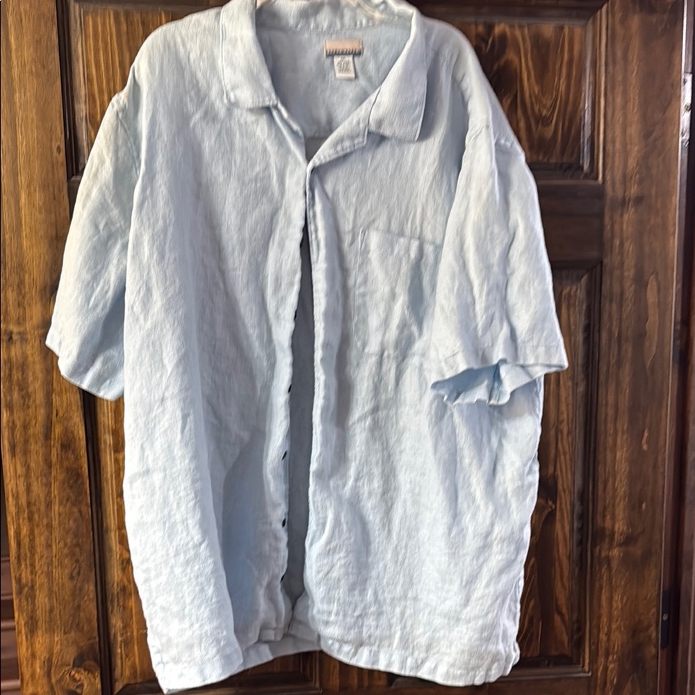 Light Blue Button-Up Shirt